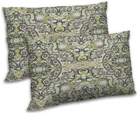 RADANYA Polyester Floral Pillow Covers ( Pack of 2 , Multi )