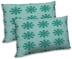 RADANYA Polyester Cartoon Pillow Covers ( Pack of 2 , Blue )