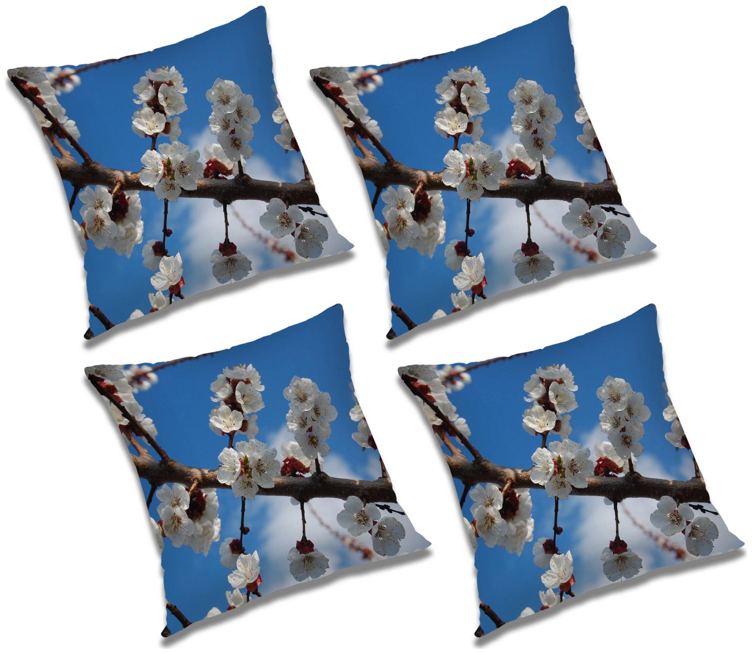

RADANYA Floral Cushion Cover (Set of 4) 18x18 inch