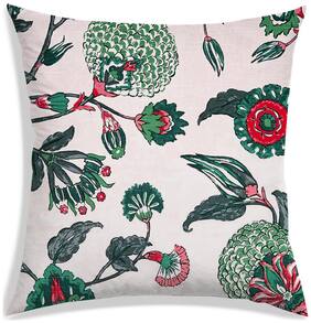 RADANYA Floral Polyester Beige Cushion Cover ( Small , Pack of 1 )
