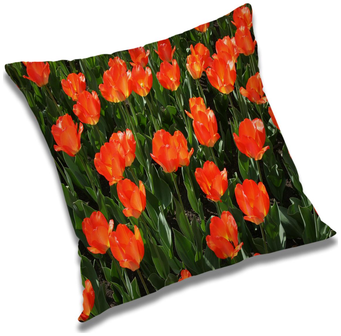 

RADANYA Floral Cushion Cover 18x18 inch