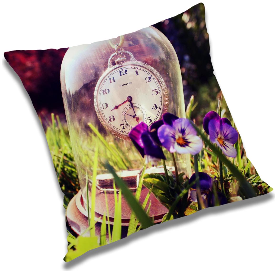 

RADANYA Floral Cushion Cover 18x18 inch
