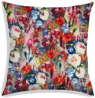 RADANYA Floral Cushion Cover 12x12 inch