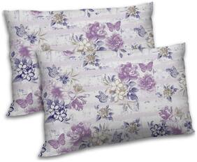 RADANYA Polyester Floral Pillow Covers ( Pack of 2 , Multi )