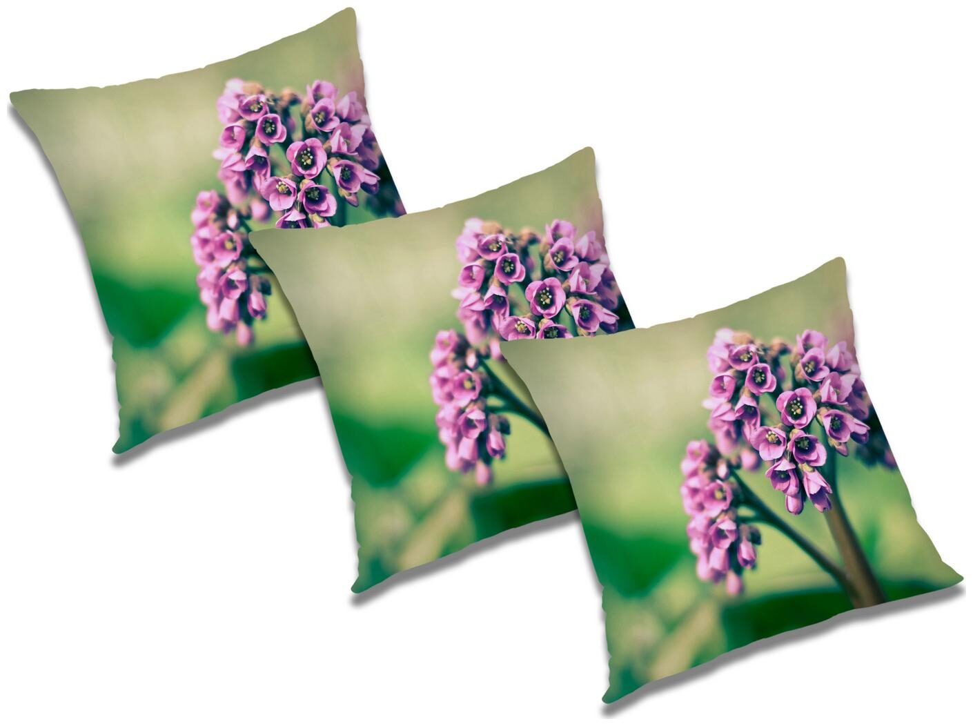 

RADANYA Floral Cushion Cover (Set of 3) 24x24 inch