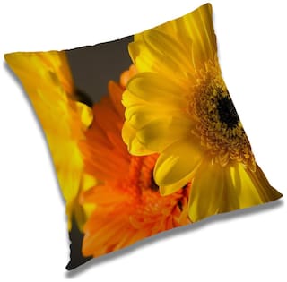 RADANYA Floral Cushion Cover 20x20 inch