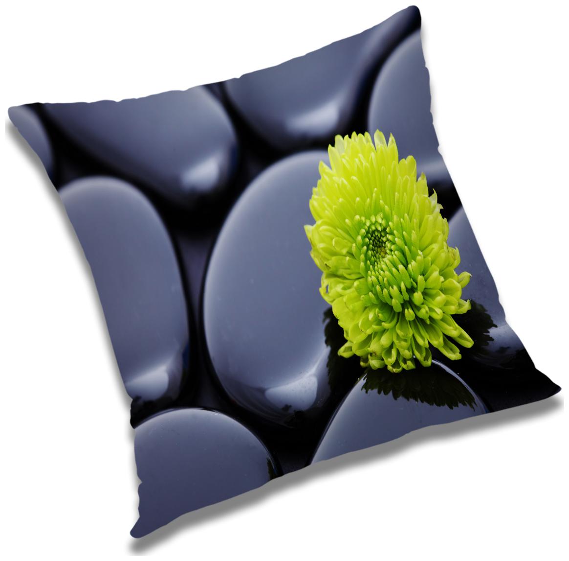 

RADANYA Floral Cushion Cover with Filler Set 18x18 inch