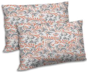 RADANYA Floral Polyester Digitally Printed Pillow Set -18x27 inch