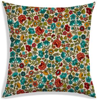 RADANYA Floral Cushion Cover 20x20 inch