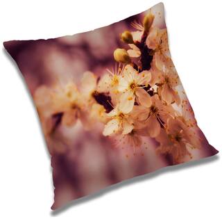 RADANYA Floral Cushion Cover 24x24 inch