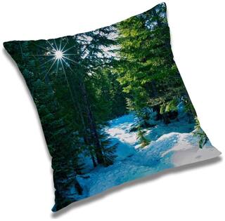 RADANYA Natural Cushion Cover 24x24 inch