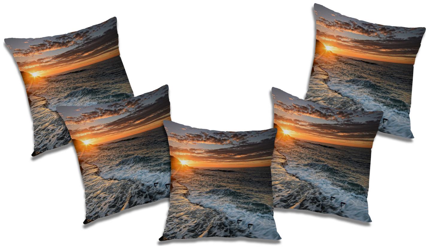 

RADANYA Natural Cushion Cover (Set of 5) 12x12 inch