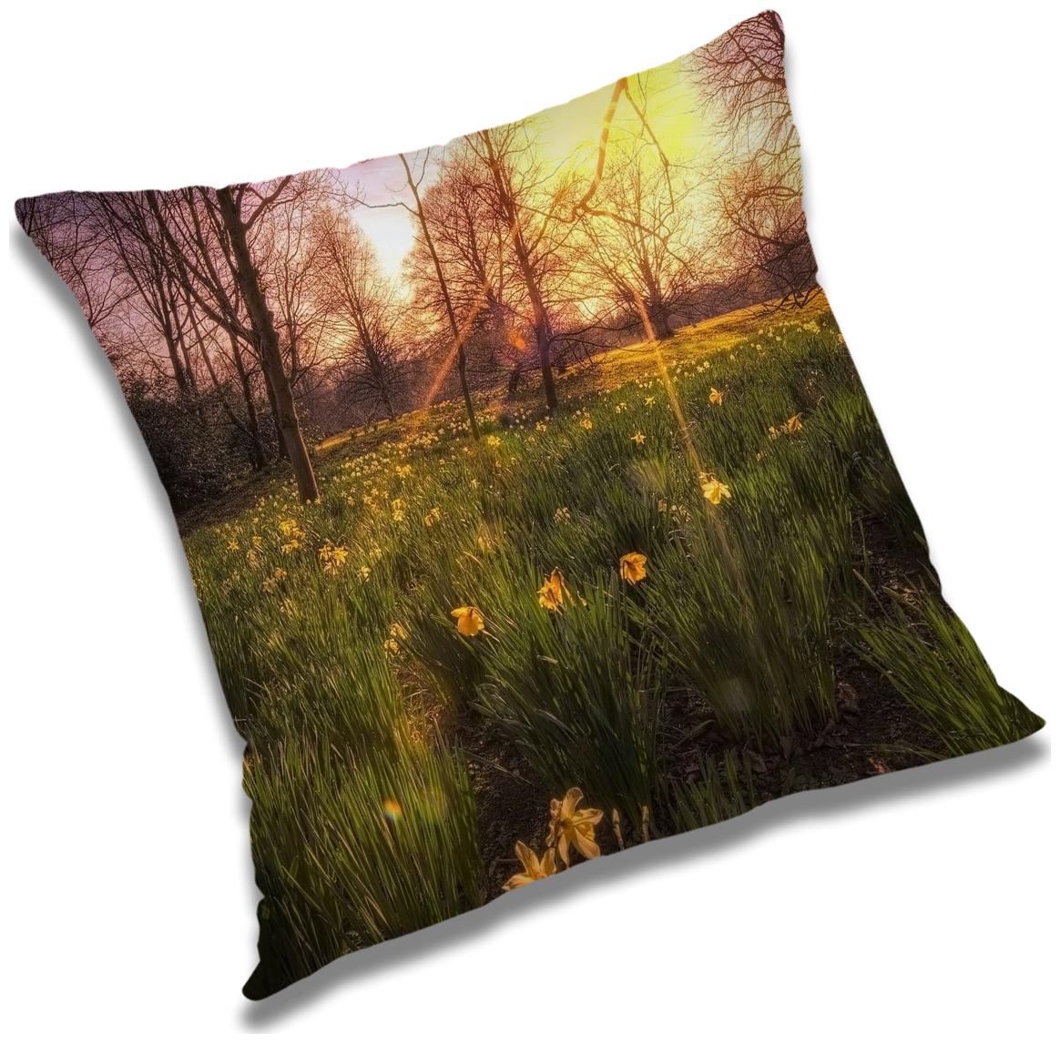 

RADANYA Natural Cushion Cover 16x16 inch