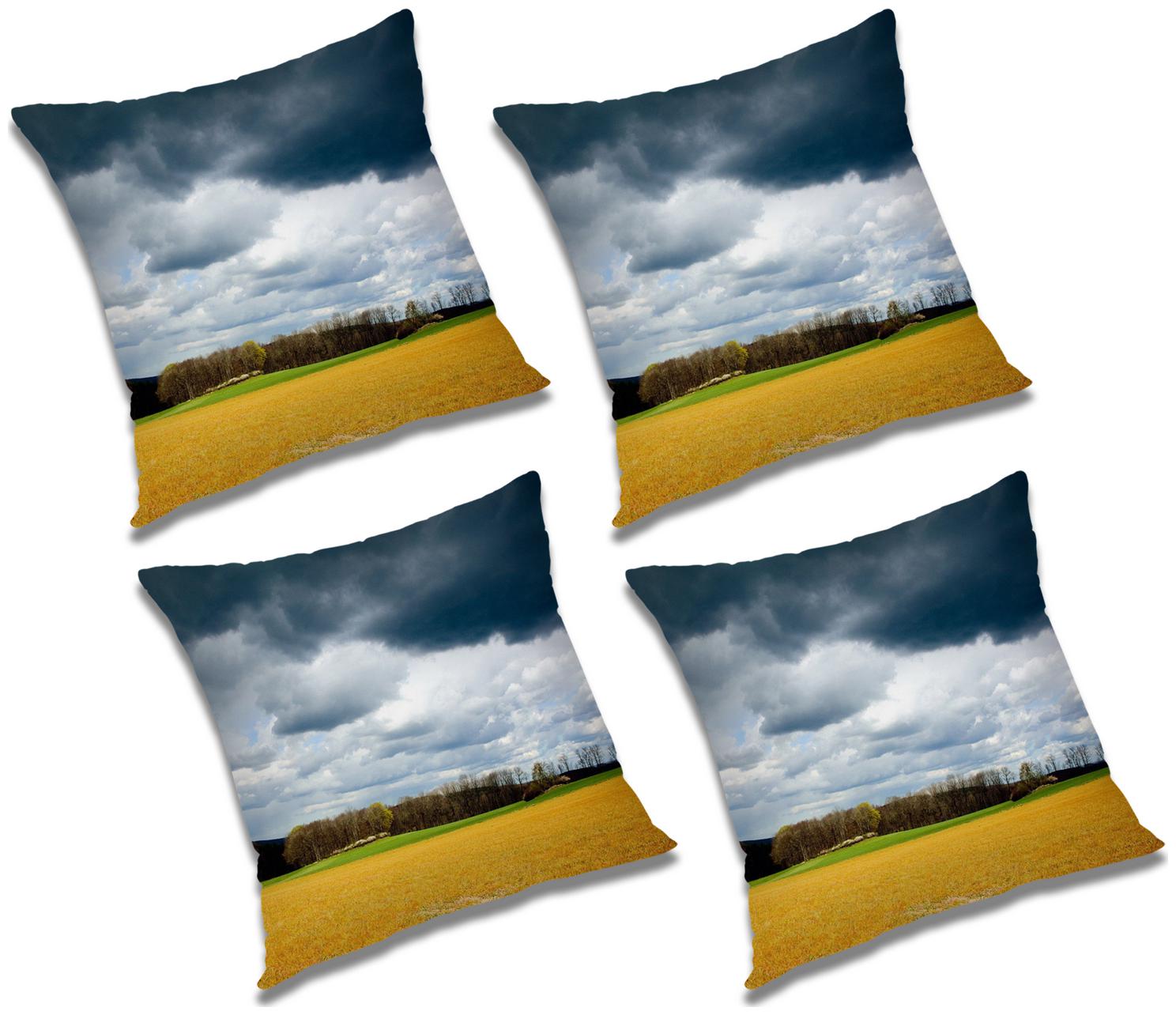 

RADANYA Natural Cushion Cover (Set of 4) 16x16 inch