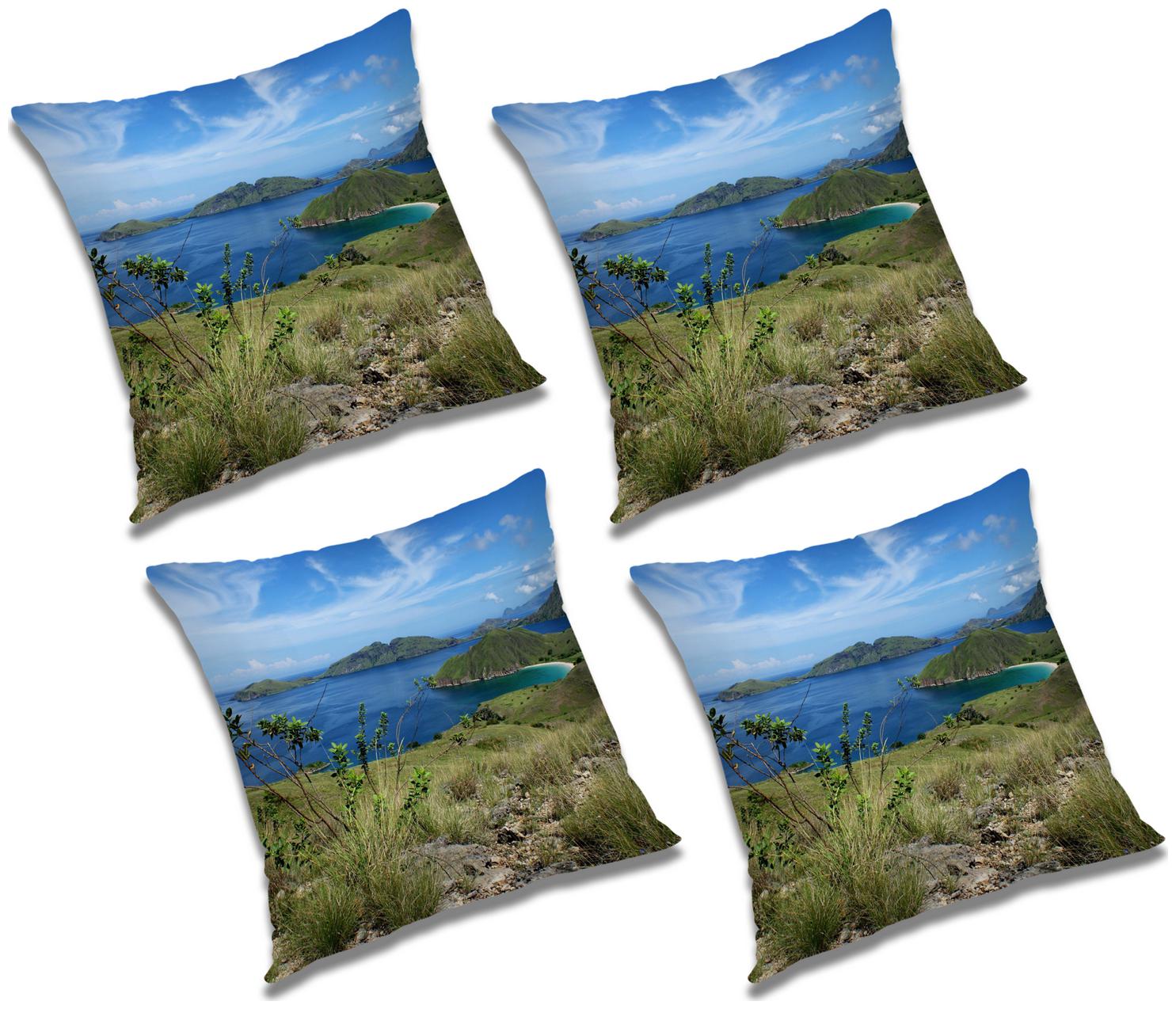 

RADANYA Natural Cushion Cover (Set of 4) 20x20 inch
