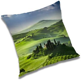 RADANYA Natural Cushion Cover 16x16 inch