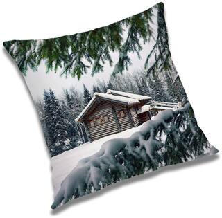 RADANYA Natural Cushion Cover 24x24 inch
