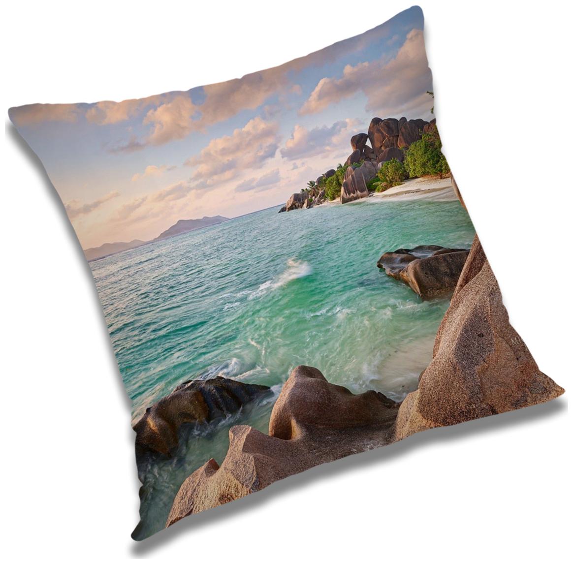

RADANYA Printed Polyester Grey Cushion Cover ( Regular Pack of 1 )
