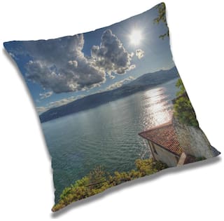 RADANYA Natural Cushion Cover 12x12 inch