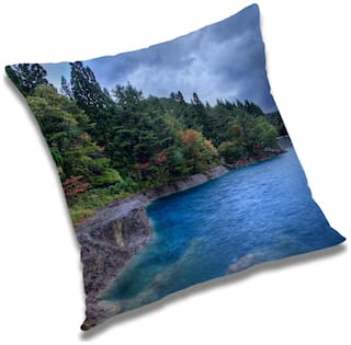 RADANYA Natural Cushion Cover 24x24 inch