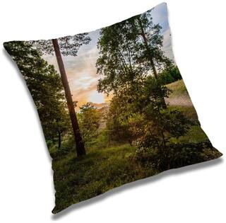 RADANYA Natural Cushion Cover 12x12 inch