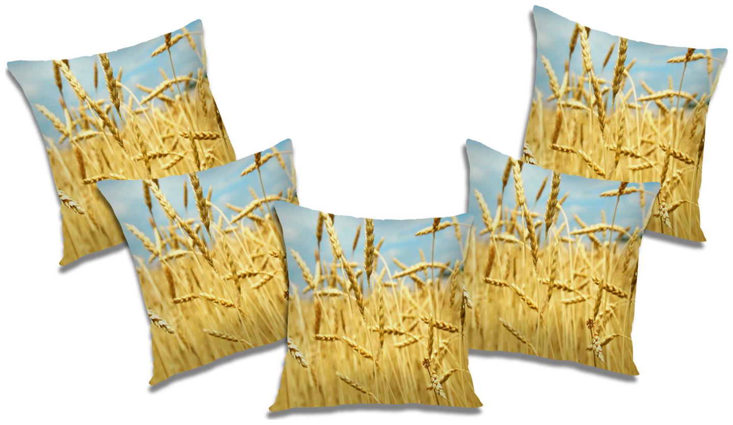 

RADANYA Natural Cushion Cover (Set of 5) 24x24 inch