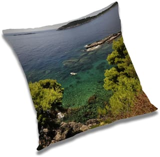 RADANYA Natural Cushion Cover 18x18 inch