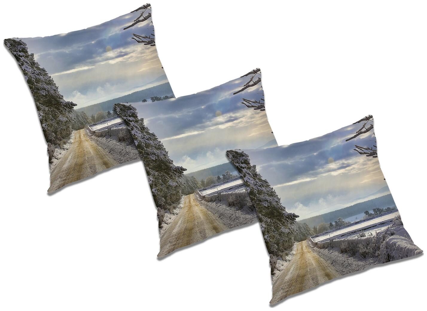 

RADANYA Natural Cushion Cover (Set of 3) 16x16 inch