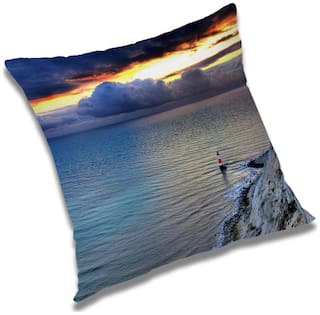 RADANYA Natural Cushion Cover 12x12 inch