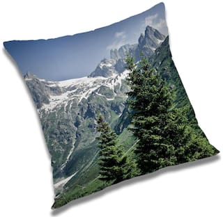RADANYA Natural Cushion Cover 12x12 inch