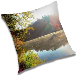 RADANYA Natural Cushion Cover 20x20 inch