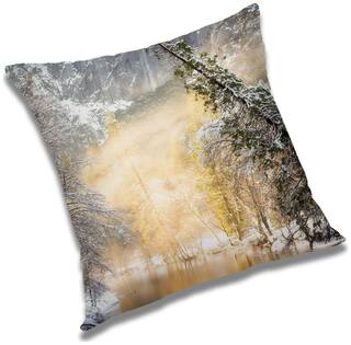 RADANYA Natural Cushion Cover 24x24 inch
