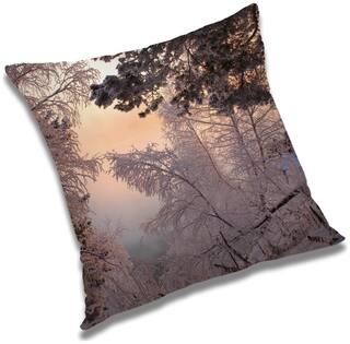 RADANYA Natural Cushion Cover 12x12 inch