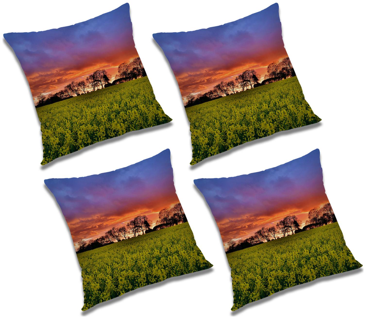 

RADANYA Natural Cushion Cover (Set of 4) 20x20 inch