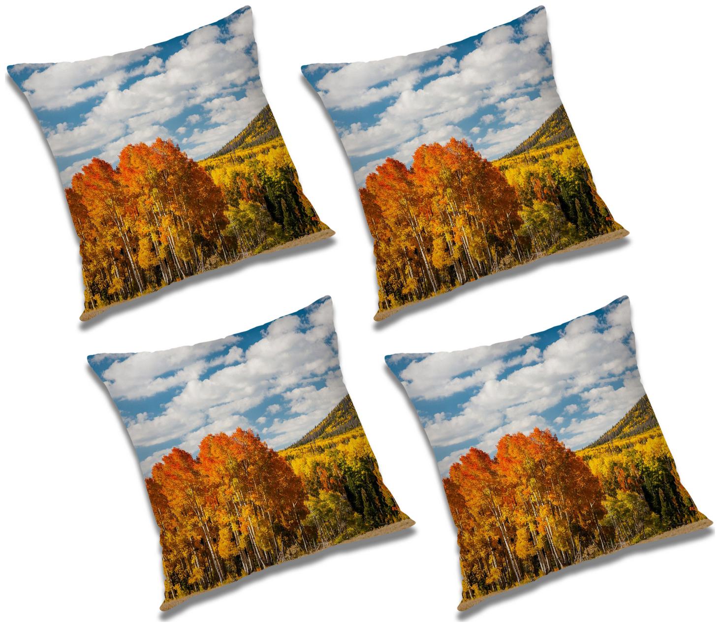 

RADANYA Natural Cushion Cover (Set of 4) 18x18 inch