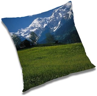 RADANYA Natural Cushion Cover 12x12 inch