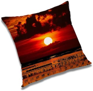 RADANYA Natural Cushion Cover 18x18 inch