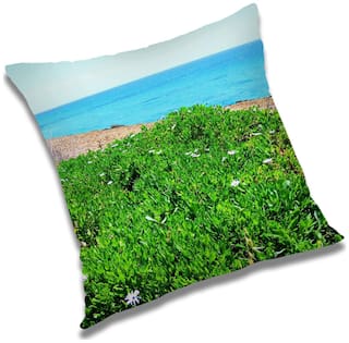 RADANYA Natural Cushion Cover 24x24 inch
