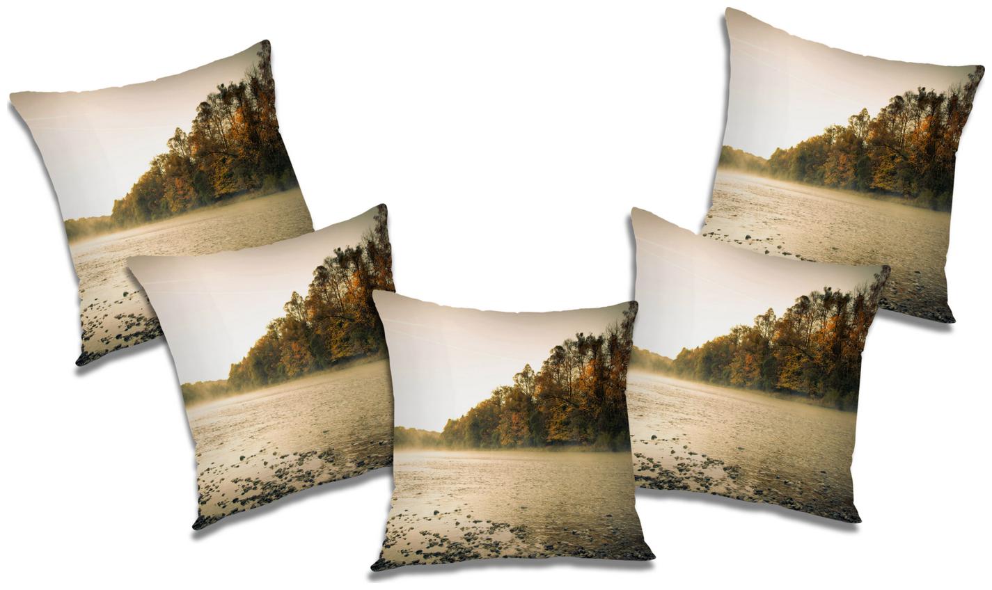 

RADANYA Natural Cushion Cover (Set of 5) 18x18 inch