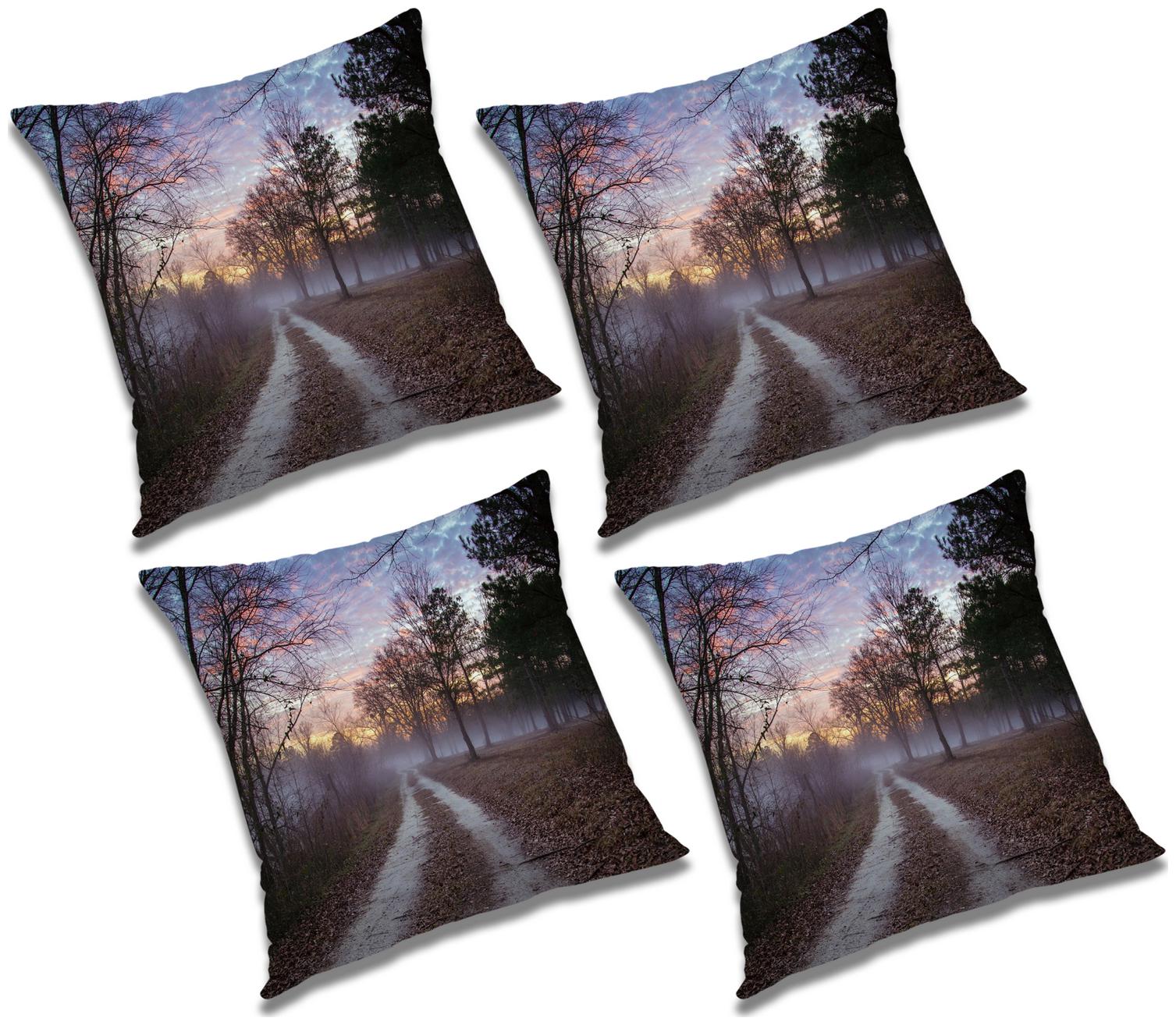 

RADANYA Natural Cushion Cover (Set of 4) 18x18 inch