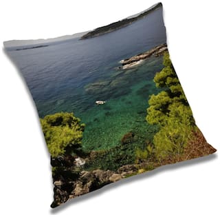 RADANYA Natural Cushion Cover 16x16 inch