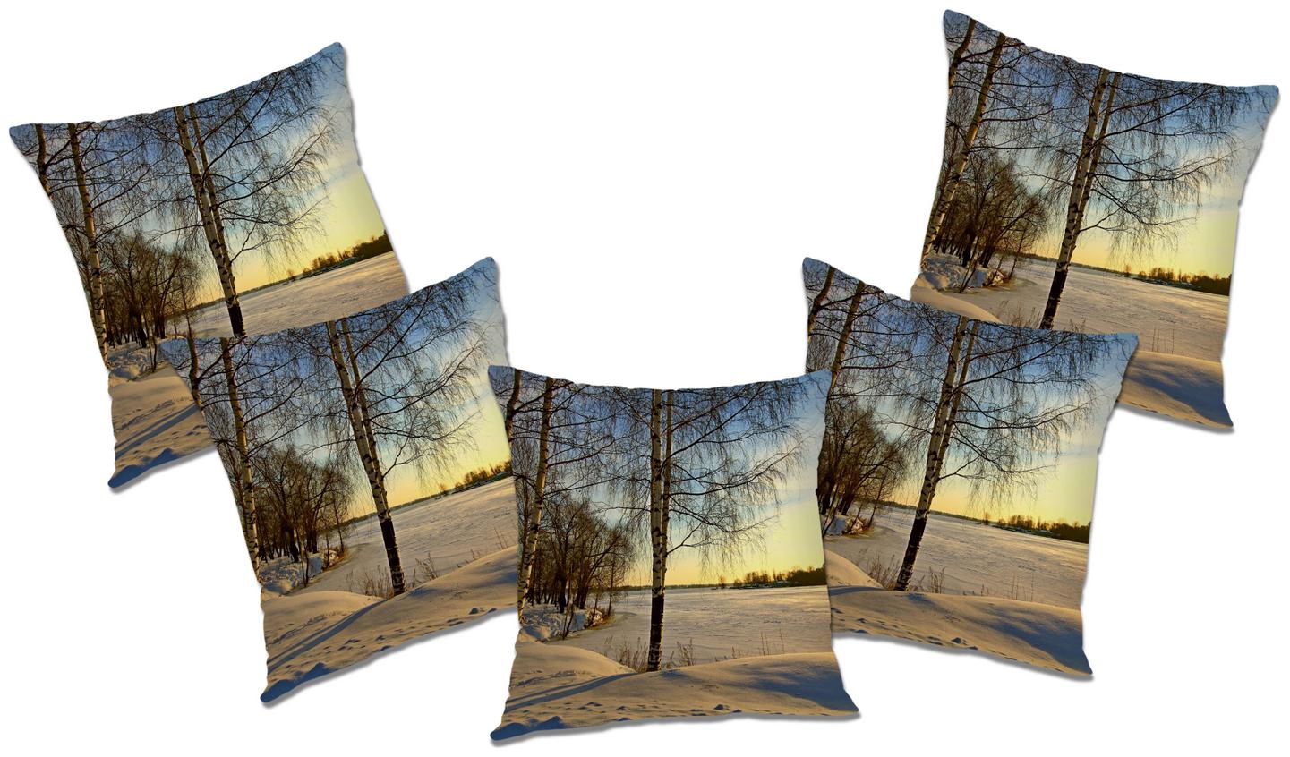 

RADANYA Natural Cushion Cover (Set of 5) 20x20 inch