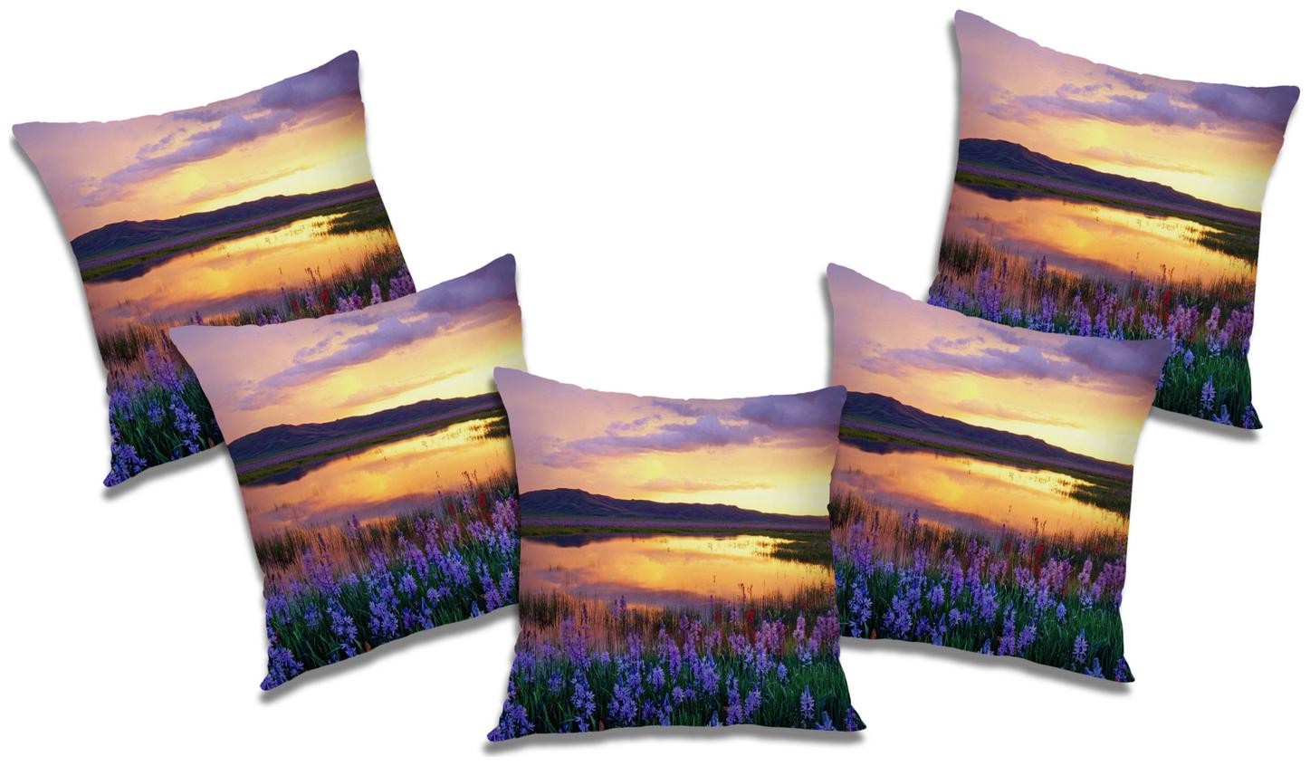 

RADANYA Natural Cushion Cover (Set of 5) 16x16 inch
