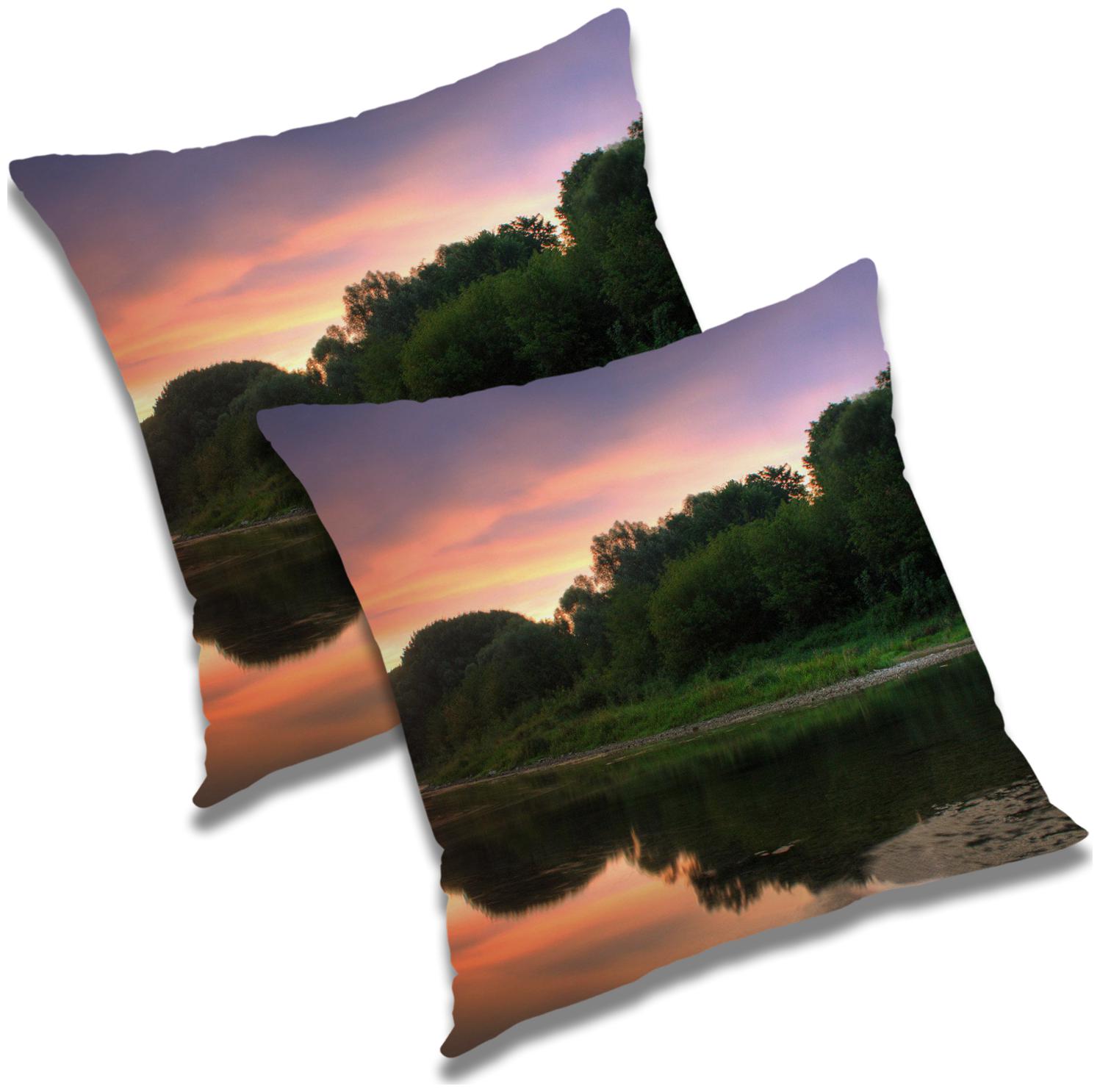 

RADANYA Natural Cushion Cover 18x18 inch