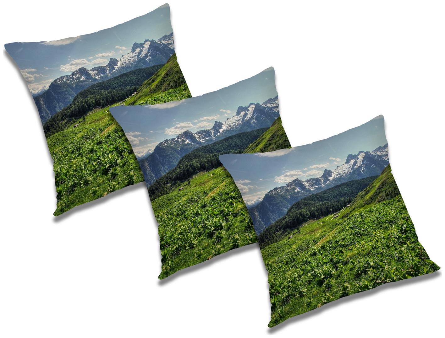 

RADANYA Natural Cushion Cover (Set of 3) 18x18 inch