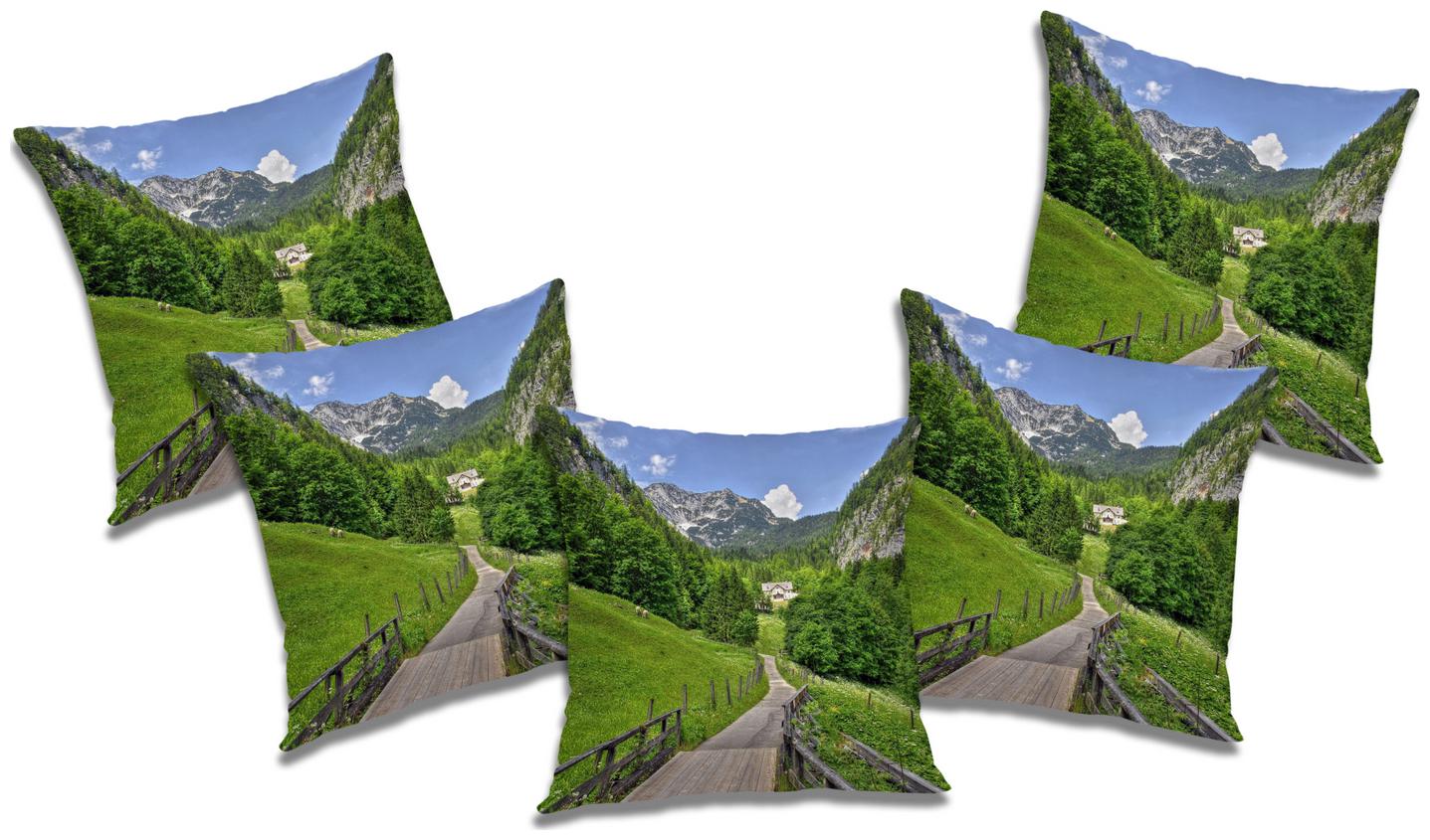 

RADANYA Natural Cushion Cover (Set of 5) 18x18 inch