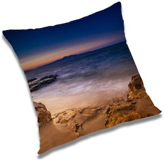 RADANYA Natural Cushion Cover 16x16 inch