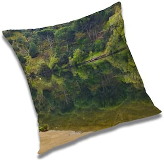 RADANYA Natural Cushion Cover 24x24 inch