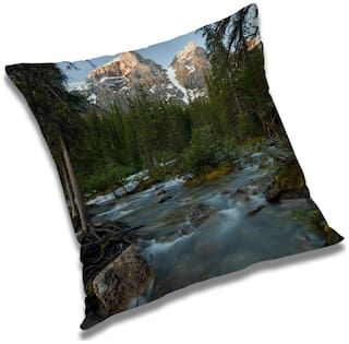 RADANYA Natural Cushion Cover 16x16 inch
