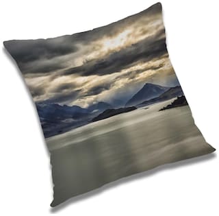 RADANYA Natural Cushion Cover 12x12 inch